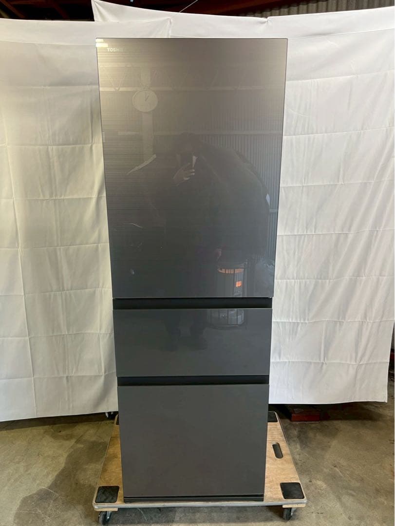 東芝 3ドア冷蔵庫 GR-V36SV 2023年製 356L 右開き