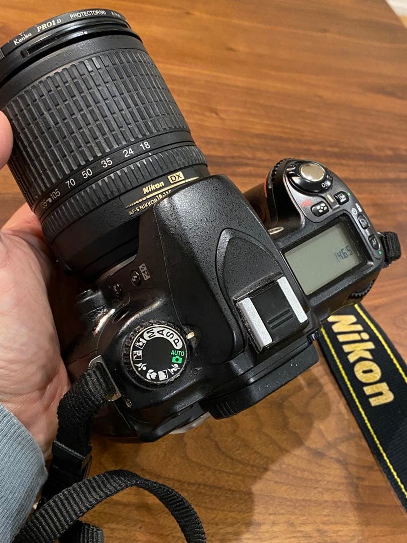 Nikon D80 CCDデジタル一眼 動作品　af-s 18-135レンズ付