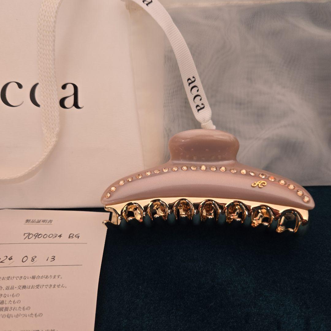 acca(アッカ)ティアラ クイーンクリップ Lサイズ ヘアクリップ