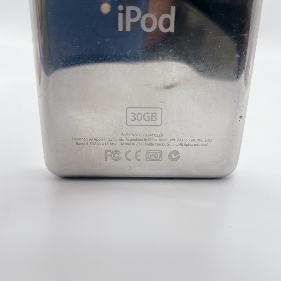 Apple iPod 第5世代 30GB ホワイト A1136 ジャンク