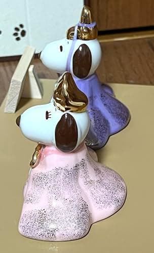 新品未開封スヌーピー ＆ ベル 磁器ひな人形 PEANUTS ひな祭り 雛人形