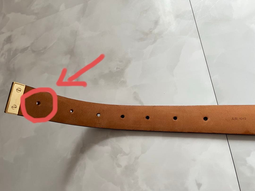 ルイヴイトン　ベルト