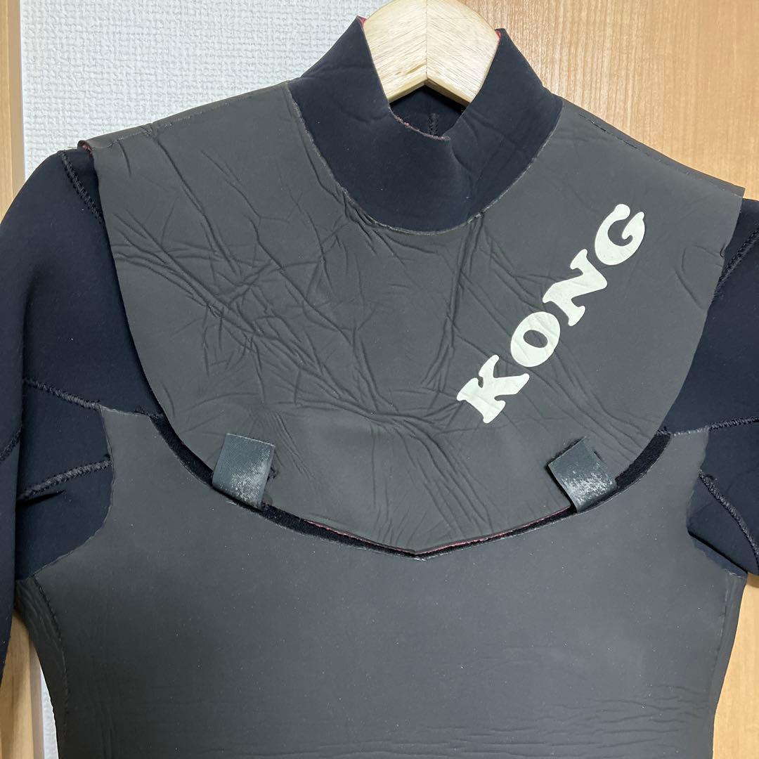 KONG セミドライウェットスーツ ブラック　ML