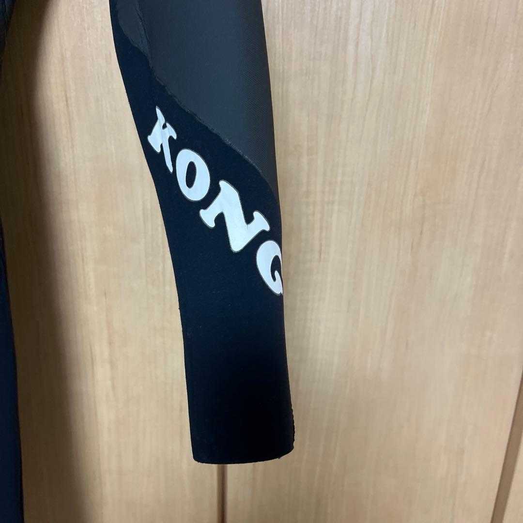 KONG セミドライウェットスーツ ブラック　ML