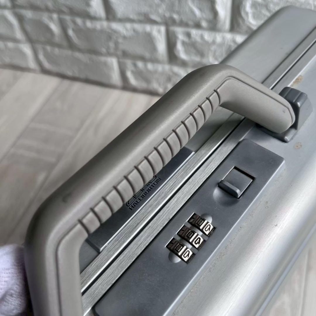 【希少】ゼロハリバートン 2way アタッシュケース ビジネスバッグ アルミ