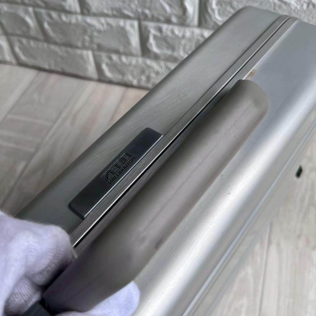 【希少】ゼロハリバートン 2way アタッシュケース ビジネスバッグ アルミ