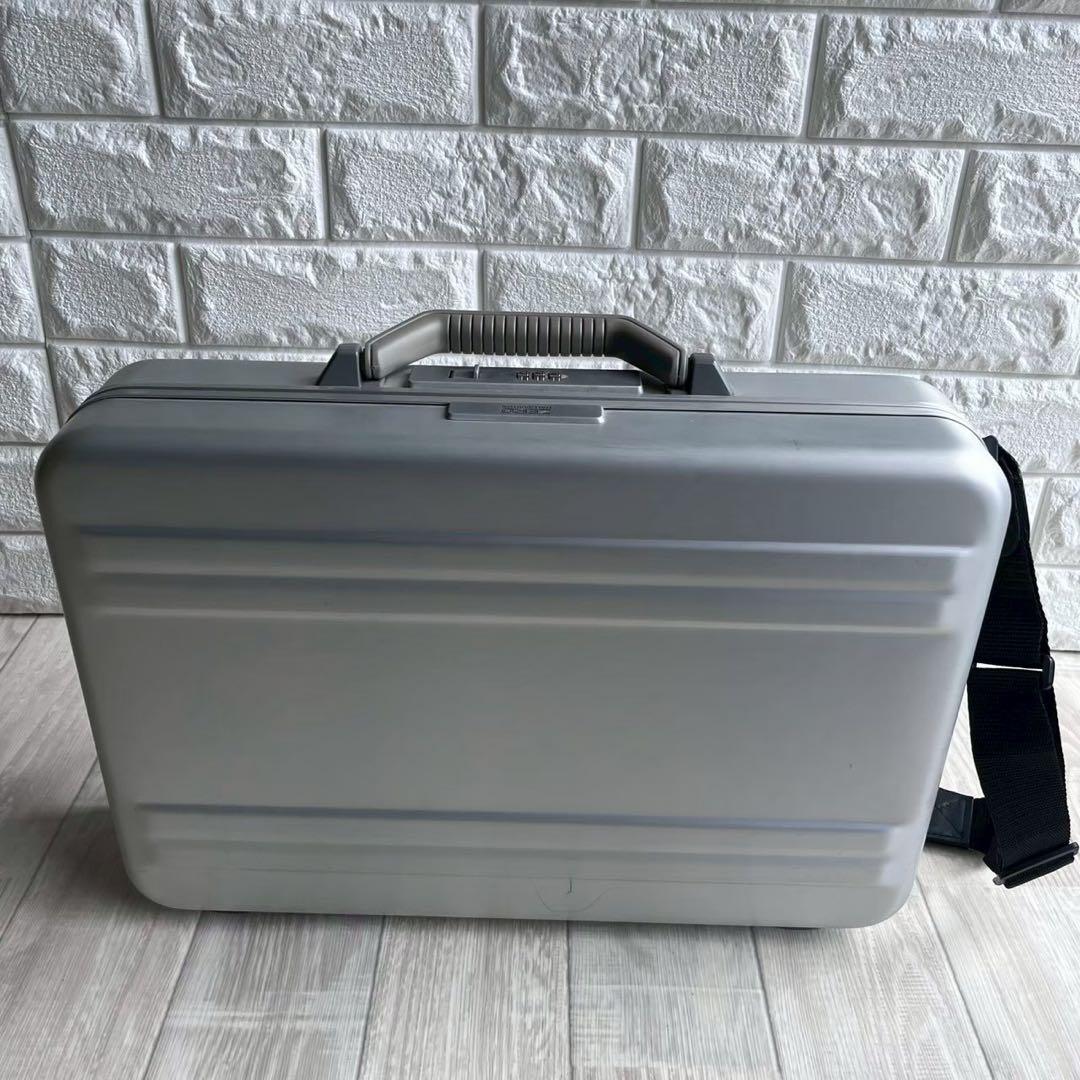 【希少】ゼロハリバートン 2way アタッシュケース ビジネスバッグ アルミ