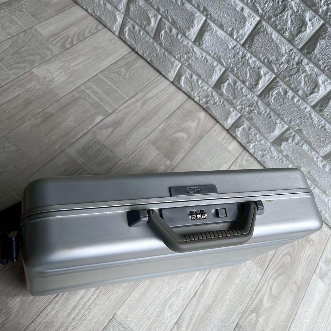 【希少】ゼロハリバートン 2way アタッシュケース ビジネスバッグ アルミ