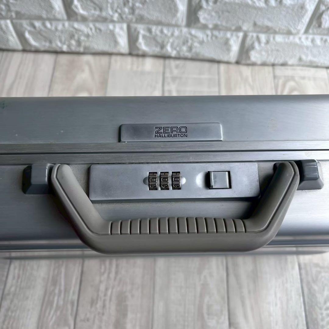 【希少】ゼロハリバートン 2way アタッシュケース ビジネスバッグ アルミ