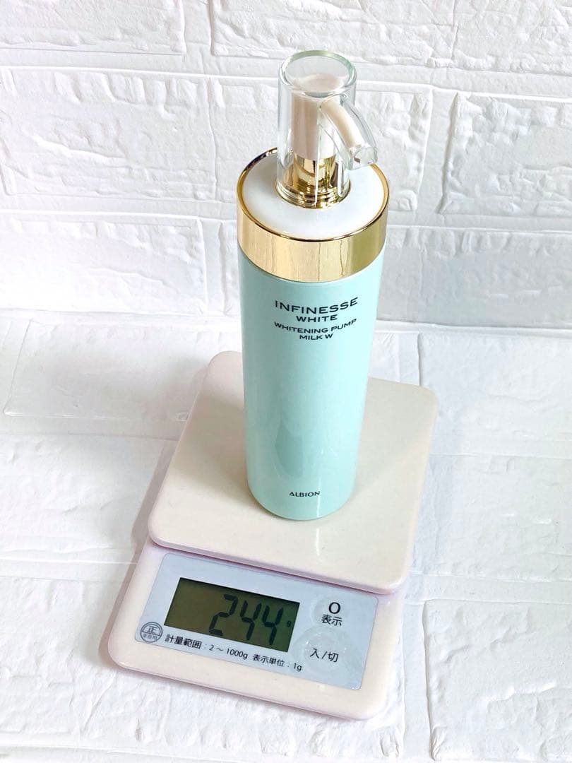 アンフィネスホワイト ホワイトニングパンプミルクW & スキンコンディショナー