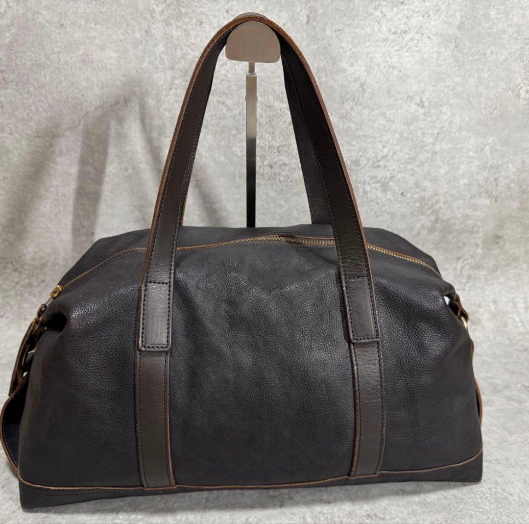 PORTER 70周年記念モデル レザー ボストンバッグ