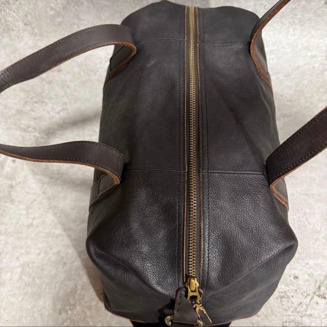 PORTER 70周年記念モデル レザー ボストンバッグ