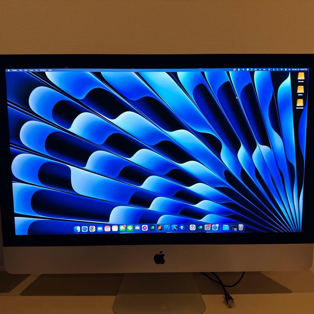 Macデスクトップ iMac Retina 5K 2017 24GB 2TB Radeon 580