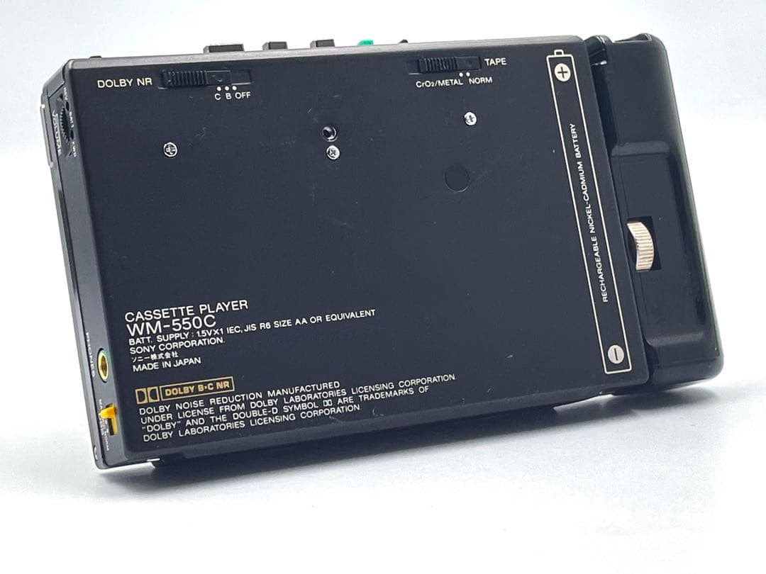 ジャンク　外観美品　SONY WM-550C Walkman カセットプレーヤー