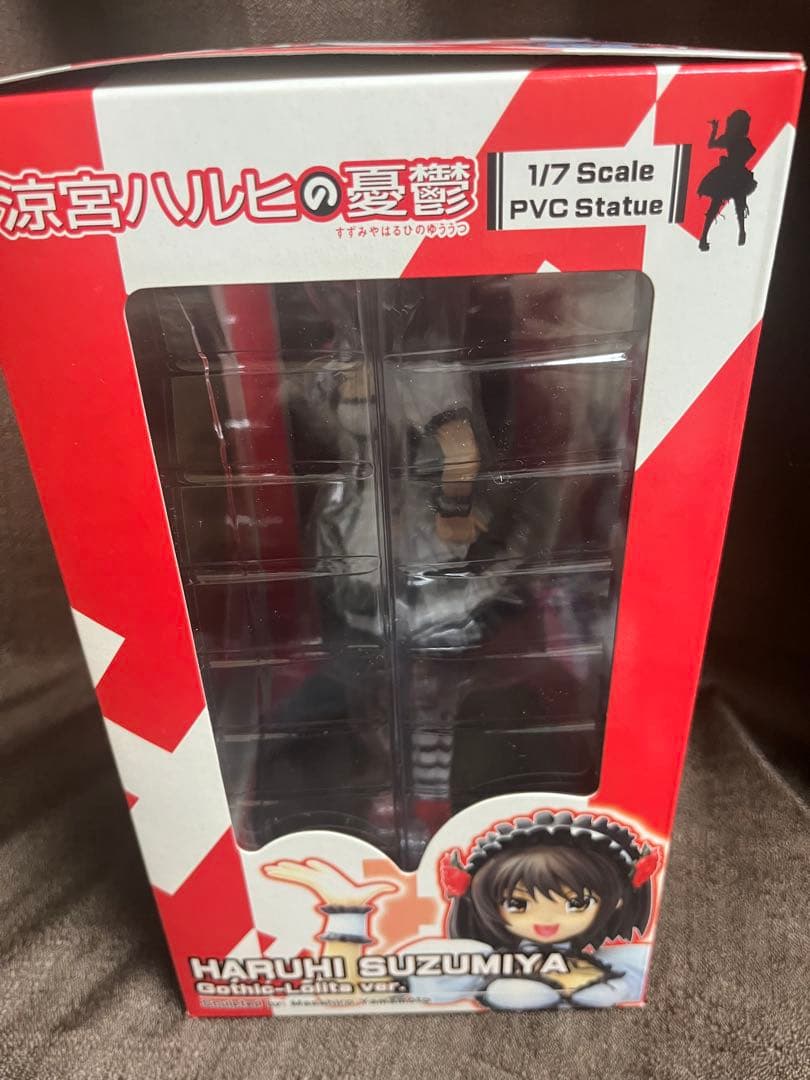 涼宮ハルヒの憂鬱 ゴスロリver. 1/7 PVCフィギュア レア　アニメ