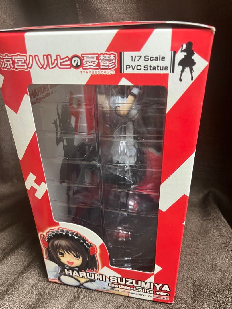 涼宮ハルヒの憂鬱 ゴスロリver. 1/7 PVCフィギュア レア　アニメ