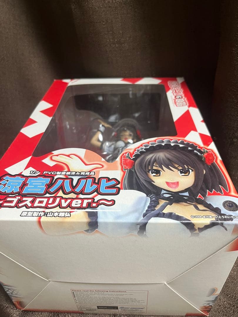 涼宮ハルヒの憂鬱 ゴスロリver. 1/7 PVCフィギュア レア　アニメ