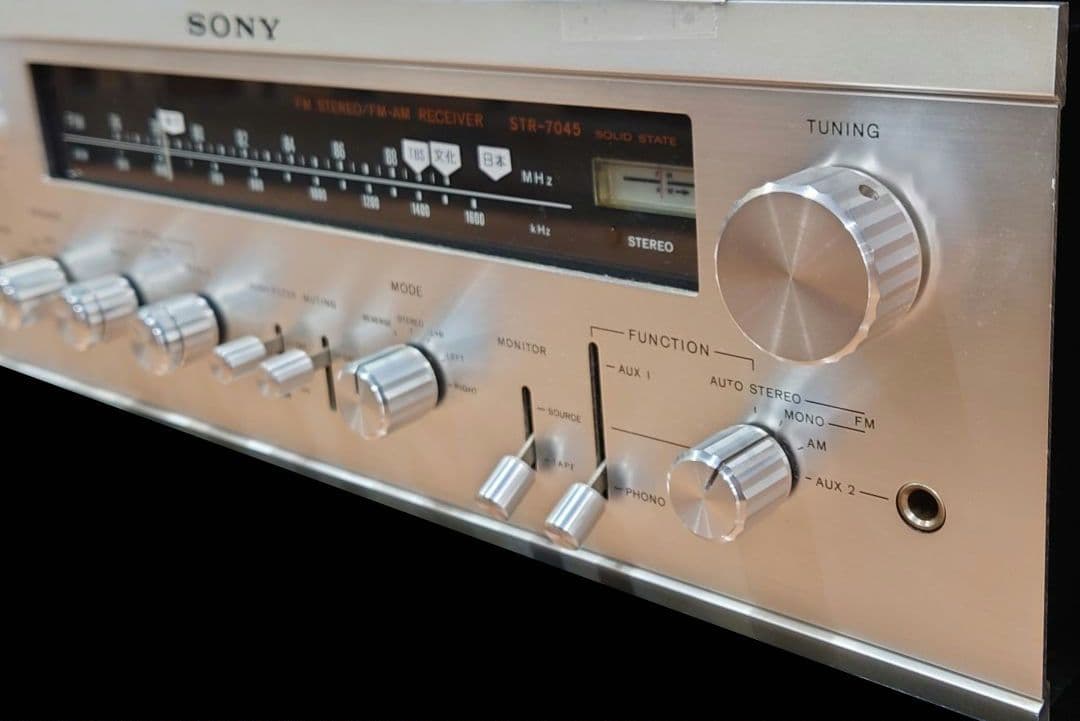 【定価︰￥75.000・1974年】SONY　STR-7045 アンプチューナー