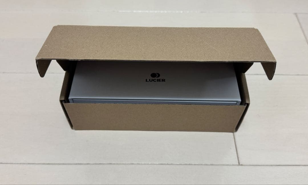 LUCIER ナイトサングラス 黒/オレンジ