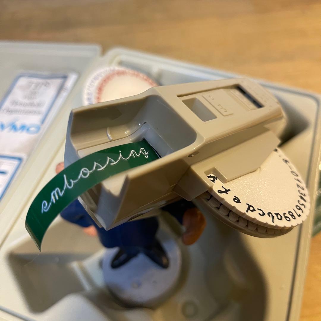 ■製品保証■ 【繋がる筆記体・文字盤4個】ダイモ M-6 DYMO 175-17