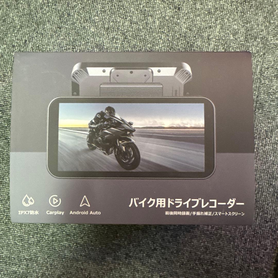 バイク ドライブレコーダー Carplay/Android Auto対応
