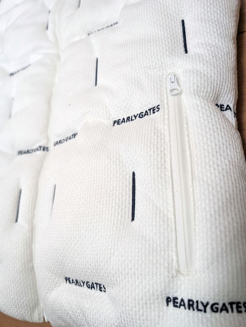 パーリーゲイツ　中綿　ダウン　ベスト　ホワイト　Sサイズ