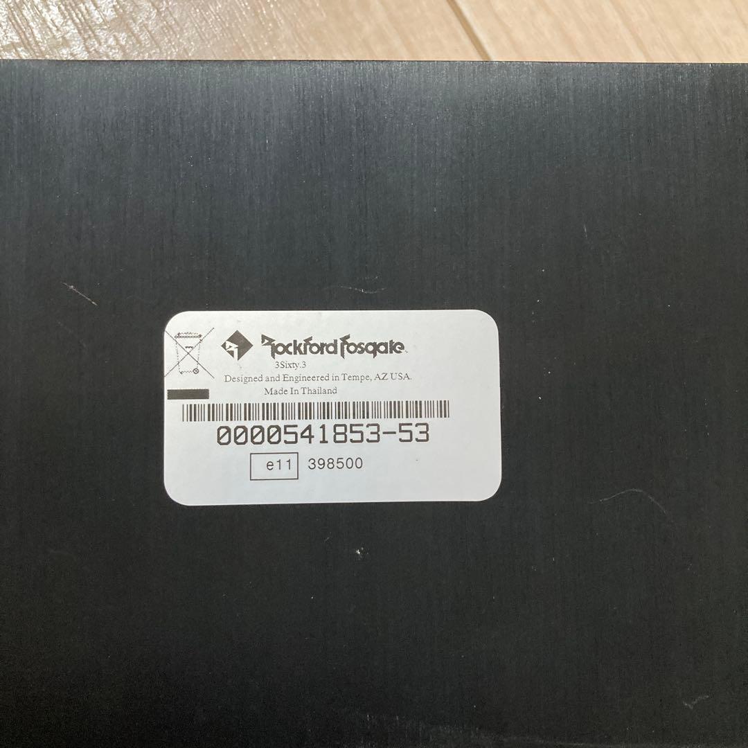 ロックフォード　プロセッサー　3sixty.3