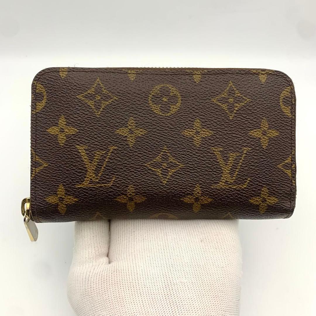 美品 ルイヴィトン ジッピー コンパクトウォレット ラウンドファスナー 財布