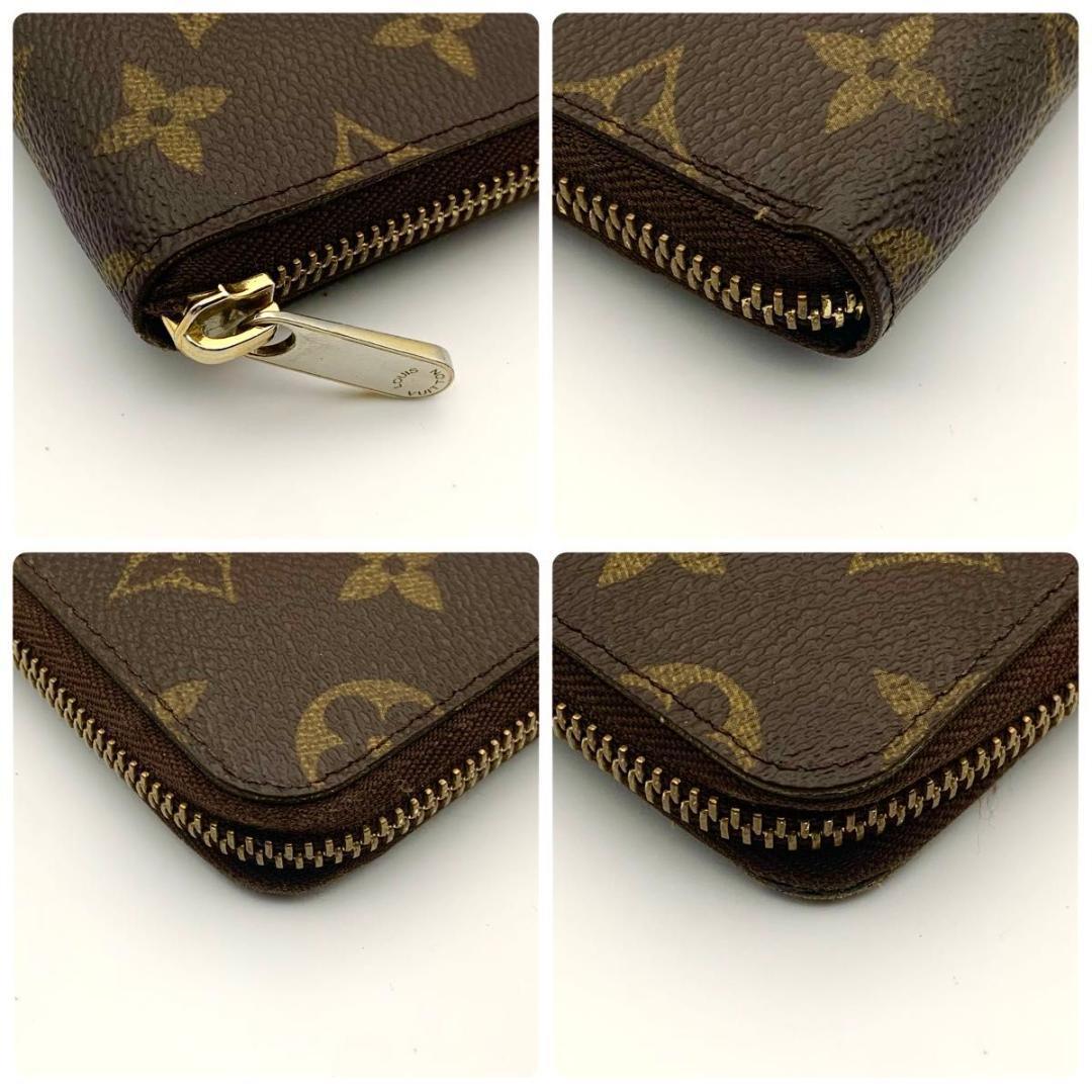 美品 ルイヴィトン ジッピー コンパクトウォレット ラウンドファスナー 財布