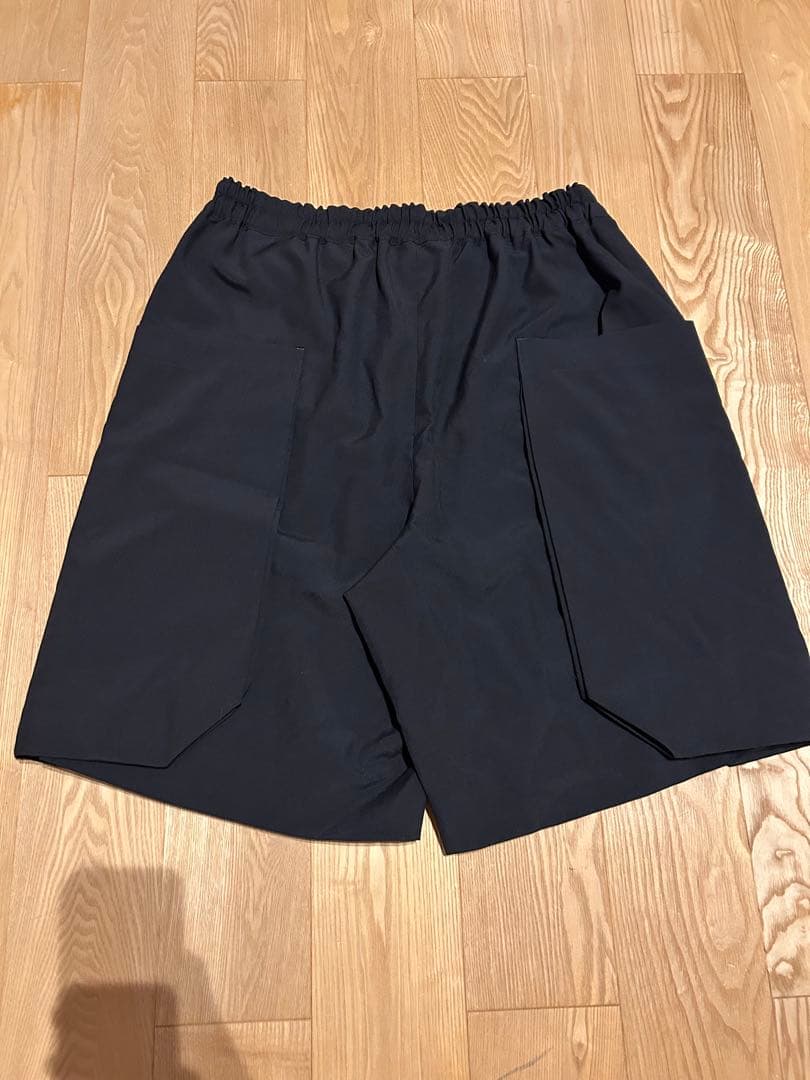 コムデギャルソンオムプリュス サイドポケット ハーフ パンツ ワイド　ショーツ