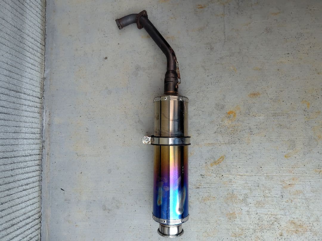 マジェスティ125用　社外マフラー　BEAMS