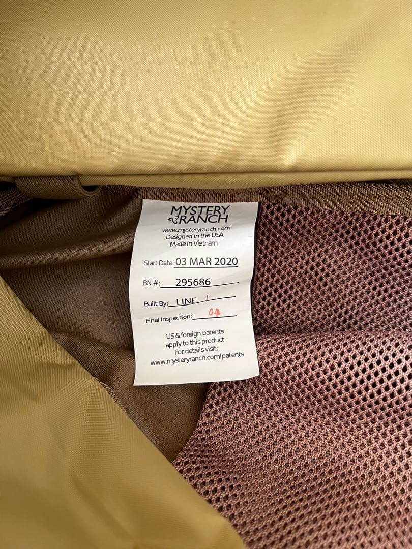 MYSTERY RANCH ミステリーランチ 2DAY ASSAULT