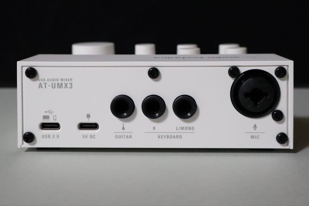 audio-technica AT-UMX3 WH USB 美品 箱有