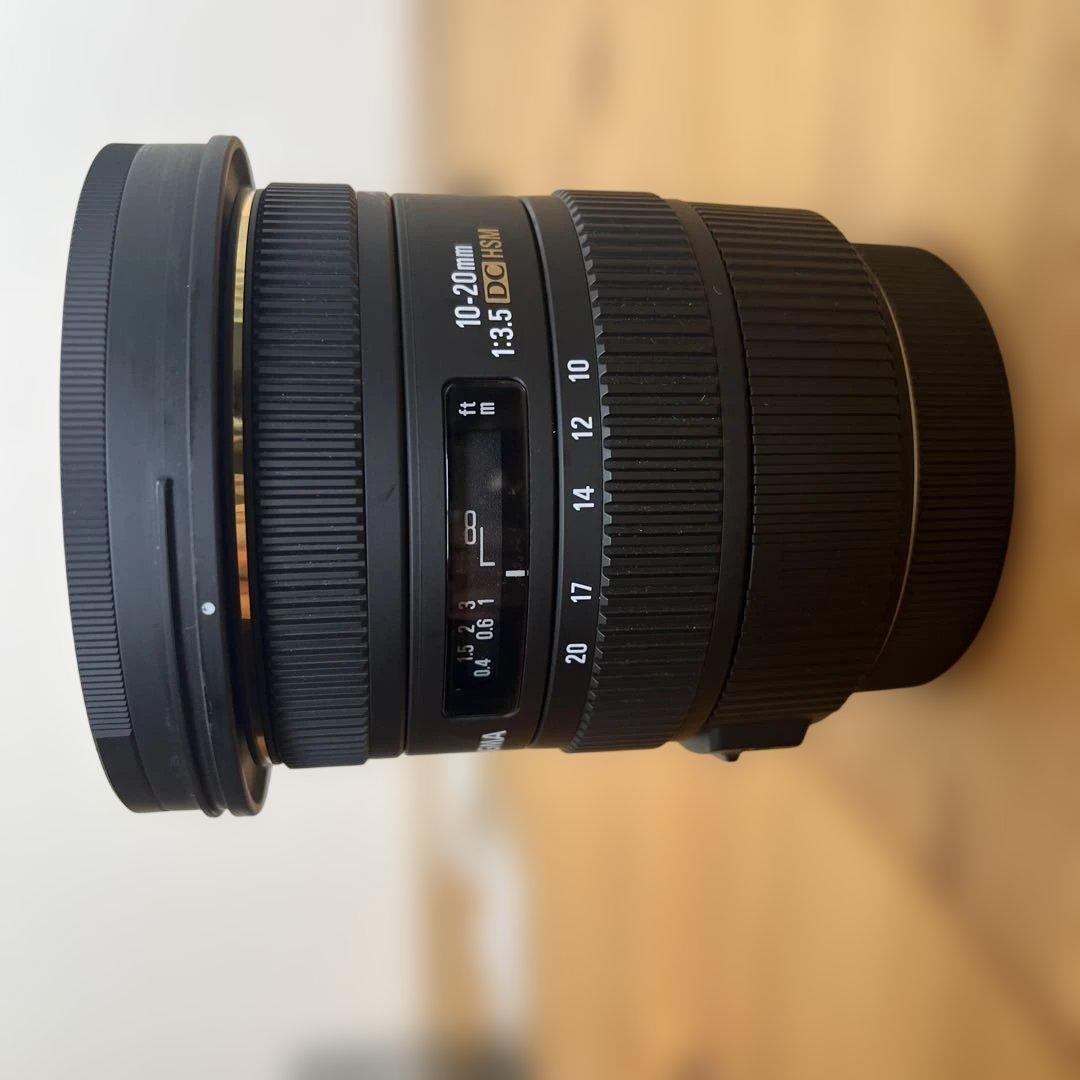 SIGMA 広角レンズ10-20mm F3.5EX DC