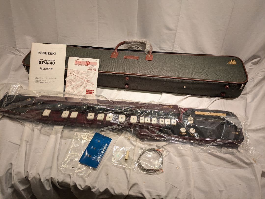 大正琴　SUZUKI　蘭　バス