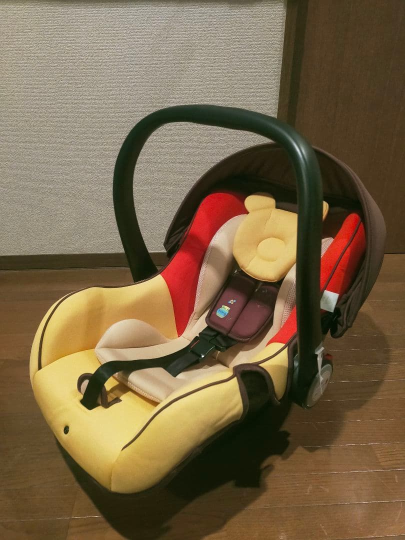 限定 くまのプーさん ファーストキャリー ベビーキャリー ジュニアシート 美品
