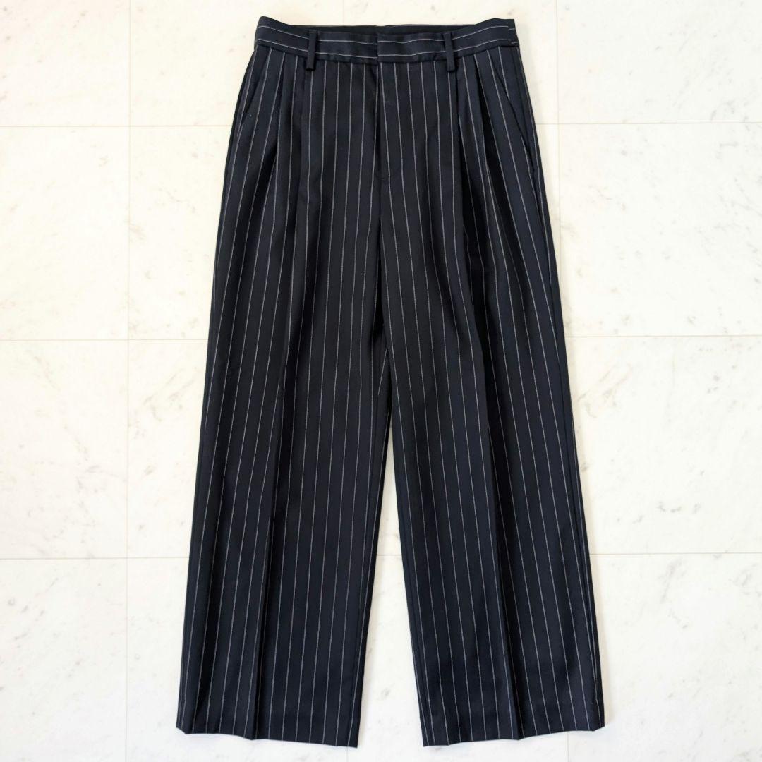 極美品★ドゥーズィエムクラス WOOL SERGE SAGGER パンツ 秋冬