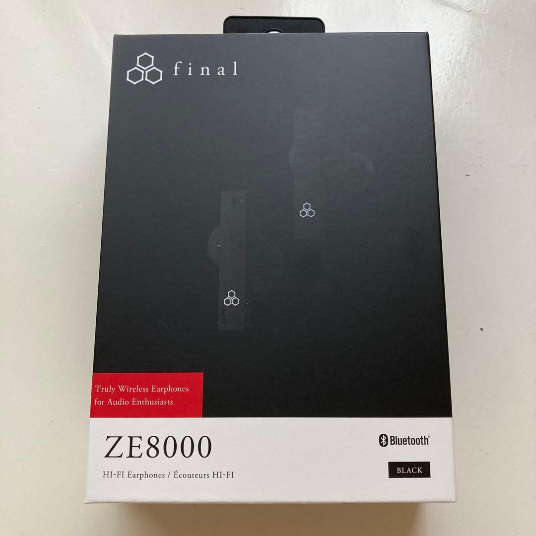 美品sale final ZE8000 ブラック　ワイヤレスイヤフォン