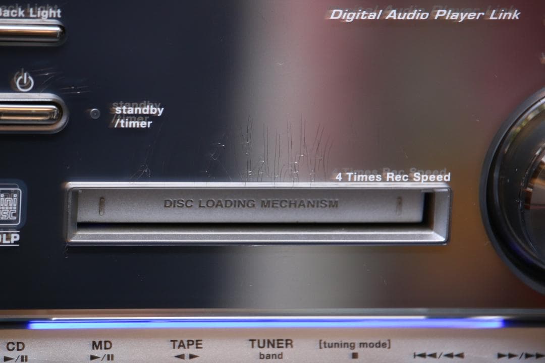 KENWOOD SV3MD CD/MD/TUNER/TAPE ミニコンポ 極美品