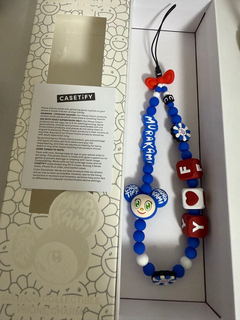 村上隆 CASETiFY MR DOB スマホストラップ