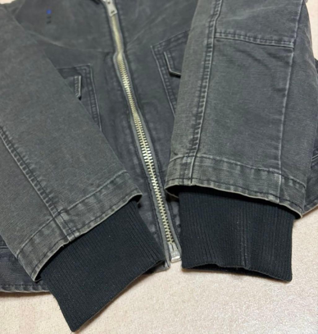 90s R.NEWBOLD N-1 ダック デッキジャケット ボアライナー取外し