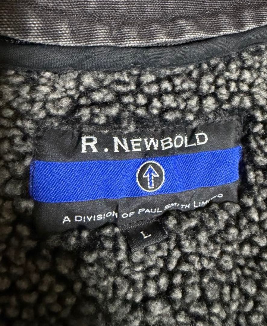 90s R.NEWBOLD N-1 ダック デッキジャケット ボアライナー取外し