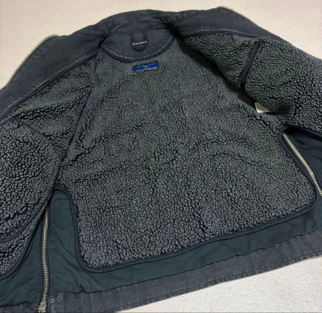 90s R.NEWBOLD N-1 ダック デッキジャケット ボアライナー取外し