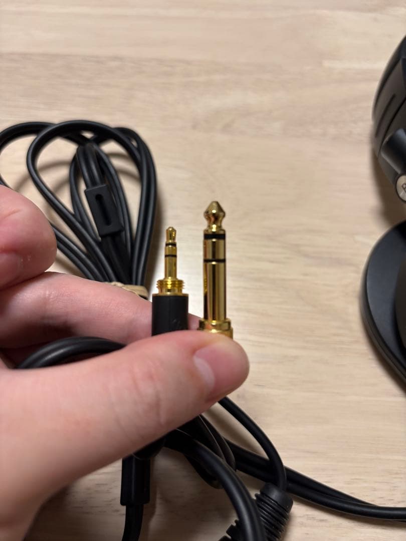 Audio-Technica ATH-M50x 有線ヘッドセット+イヤーパッド付