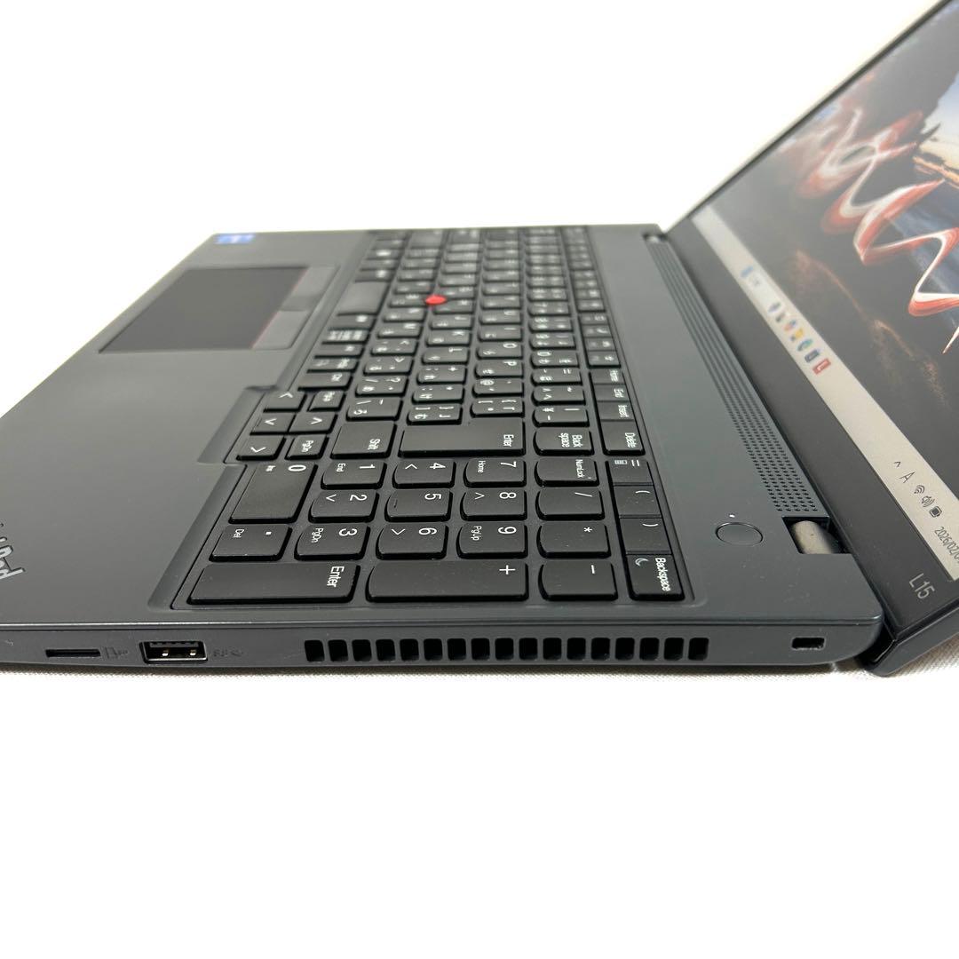 美品 Lenovo ThinkPad L15 Gen3 バッテリー良好　オフィス