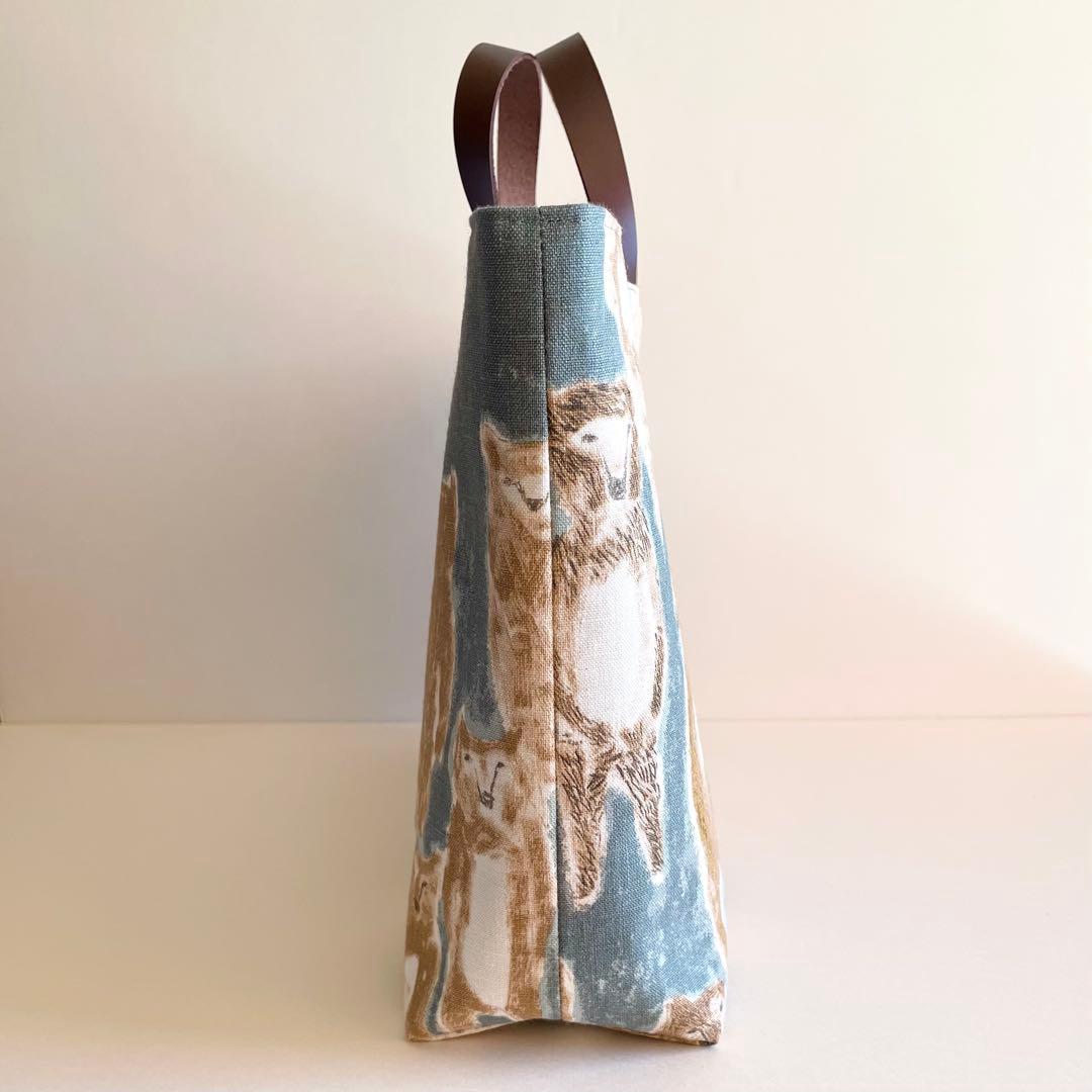 ぽんぽこりんページです❣️ミナペルホネン ハンドメイド トートバッグ