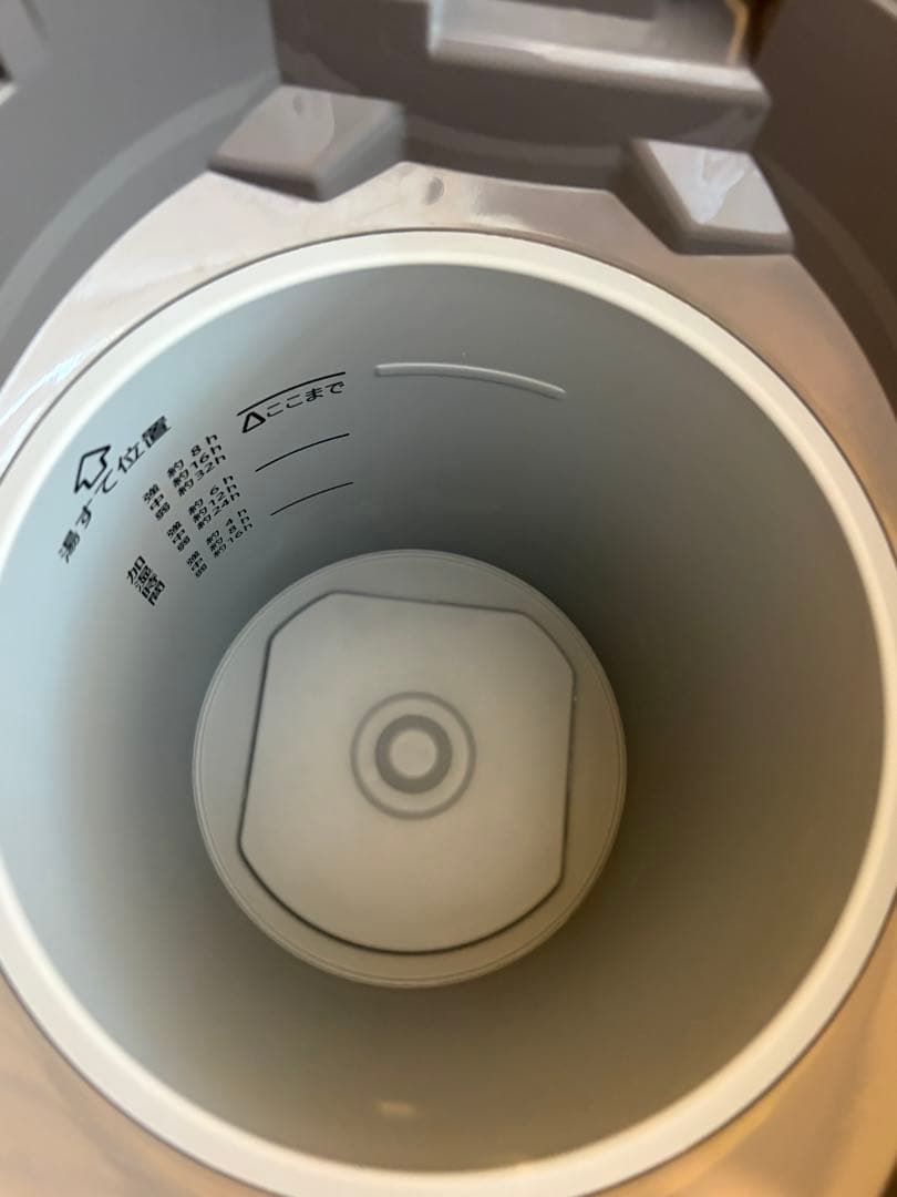 【象印】スチーム式加湿器　10畳(6畳)EE-DD35-HA グレー