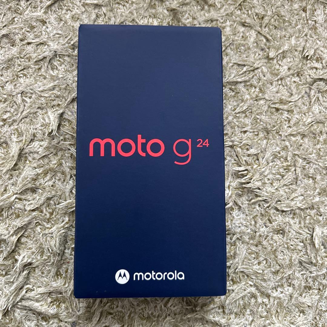 【新品未開封品】moto g24 アイスグリーン