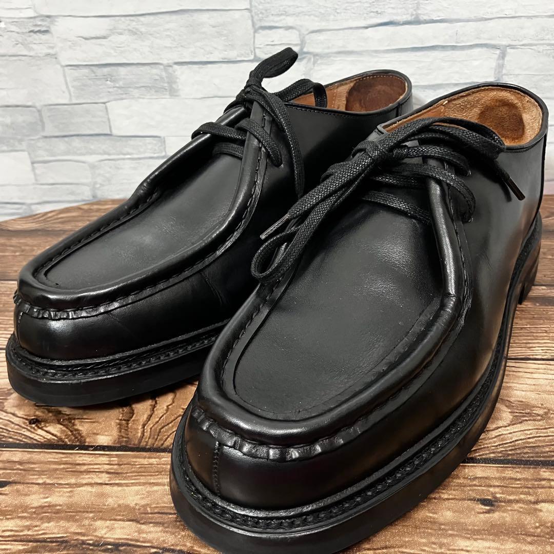 【27.0cm】HARROGATE チロリアン ワラビー 外羽根 Uチップ