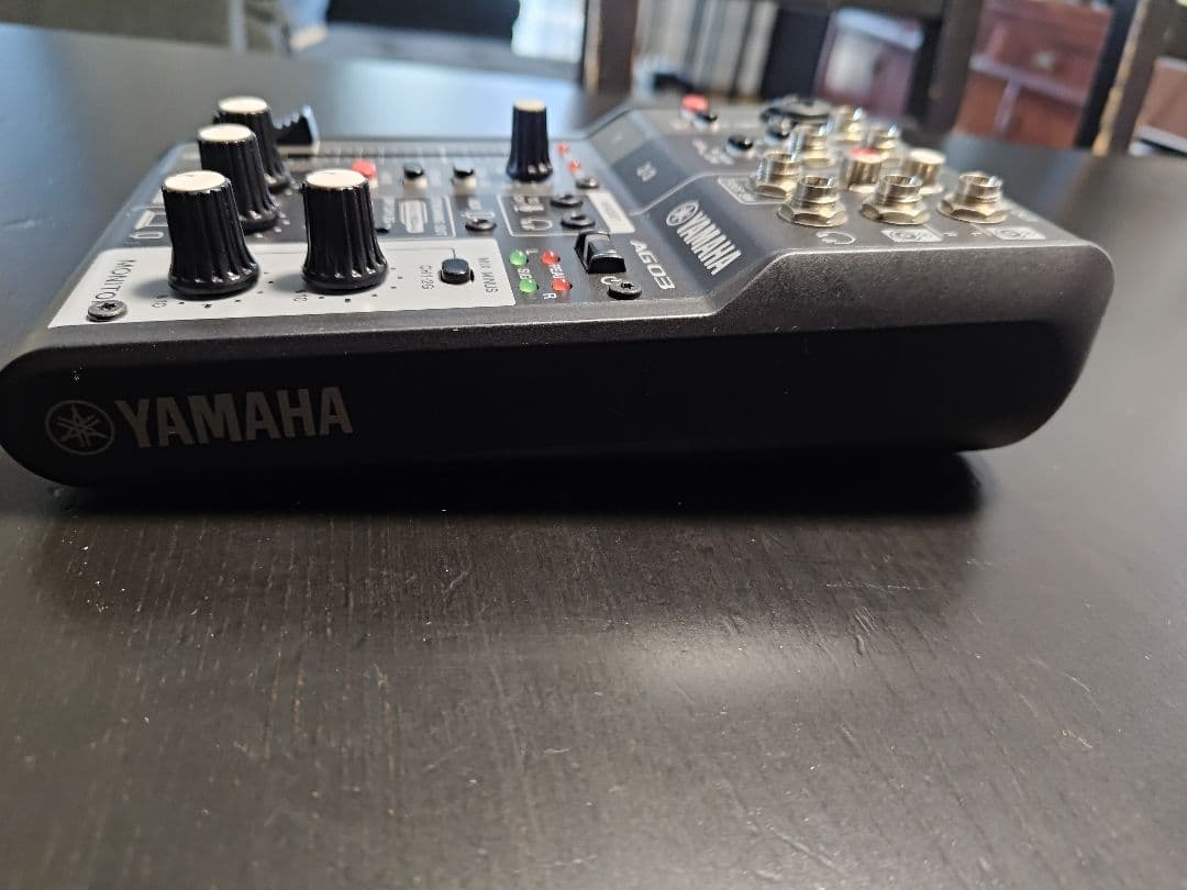 YAMAHA ライブストリーミングミキサー ブラック AG03MK2